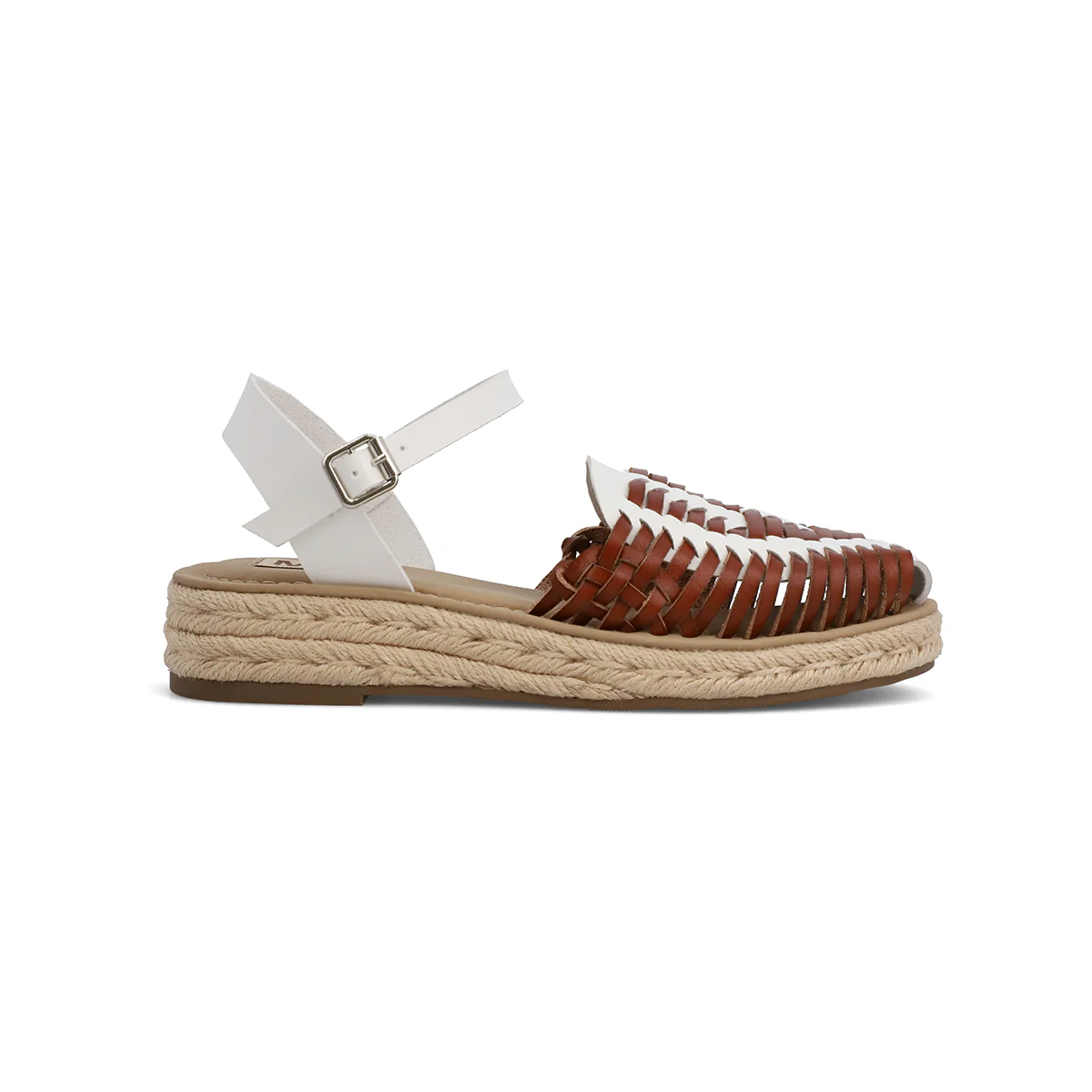ESHANI - WHITE/COGNAC - Image 2