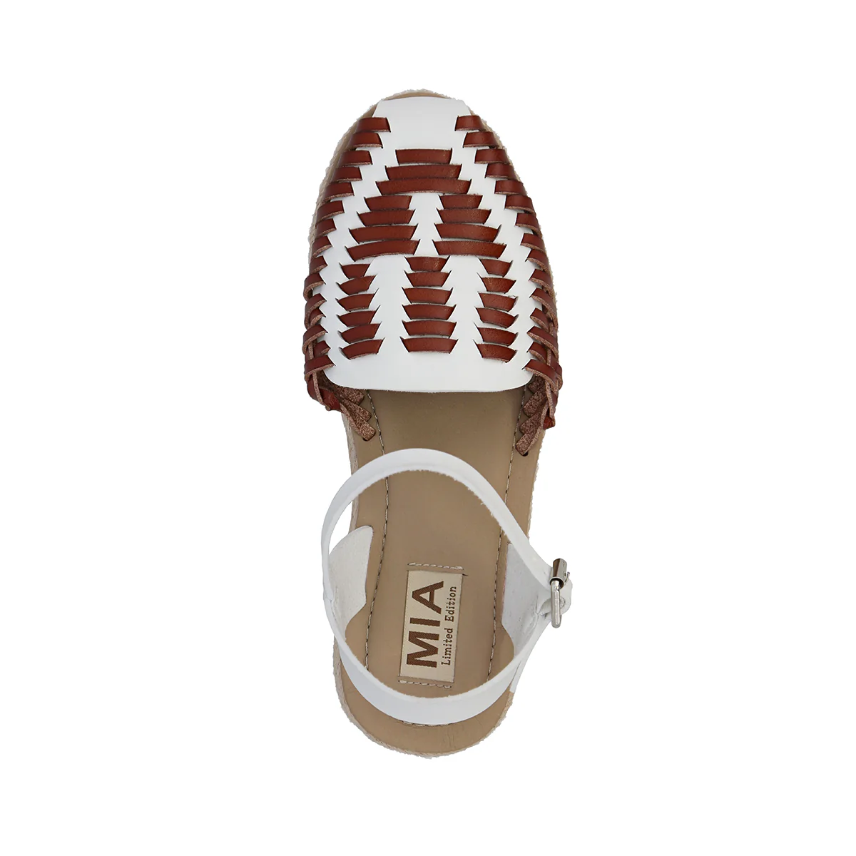 ESHANI - WHITE/COGNAC - Image 4